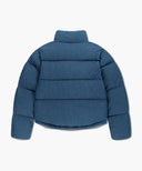 W DENIM CROP DOWN JACKET IN BLUE image 11