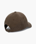 REGULAR LOGO BRUSHED COTTON COVERED CAP IN BROWN image 2
