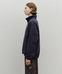 CLASSIC LOGO HALF NECK FLEECE SWEATSHIRT IN NAVY image 2