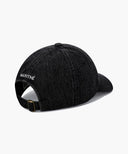 DOODLE BEAR CAP IN WASHED BLACK image 2
