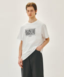 CLASSIC LOGO TEE IN WHITE image 2