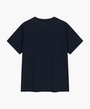 W CLASSIC LOGO TEE IN NAVY image 2