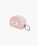 REGULAR LOGO MINI KEYRING POUCH IN PINK image 2