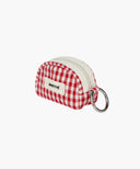 REGULAR LOGO MINI KEYRING POUCH IN RED image 2