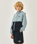 KIDS BEAR CLASSIC LOGO WINDBREAKER IN NAVY image 2