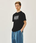 CLASSIC LOGO TEE IN BLACK image 2