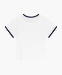 KIDS SMALL CLASSIC LOGO RINGER TEE IN WHITE image 2