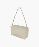 CLASSIC LOGO NYLON BOX BAG IN BEIGE image 2