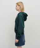 CLASSIC LOGO HOODIE IN DARK TEAL image 2