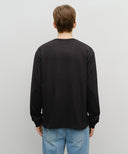 CLASSIC LOGO LONG SLEEVE IN BLACK image 3
