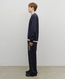REGULAR LOGO SWEAT PANTS IN NAVY