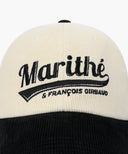 VINTAGE LOGO CORDUROY COVERED CAP IN BLACK image 3