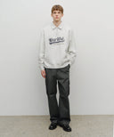 M WASHED CARGO PANTS IN CHARCOAL GREY image 3