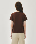 W AEROCOOL RESORT GRAPHIC TEE IN BROWN image 3