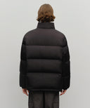 CLASSIC LOGO DOWN JACKET IN BLACK image 3