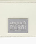 CLASSIC LOGO ZIP CARD WALLET IN IVORY image 3