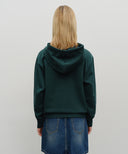 CLASSIC LOGO HOODIE IN DARK TEAL image 3