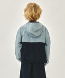 KIDS BEAR CLASSIC LOGO WINDBREAKER IN NAVY image 3