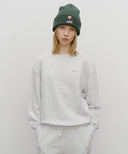 REGULAR LOGO SWEAT SET-UP IN LIGHT HEATHER GREY image 3