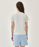 W AEROCOOL RESORT GRAPHIC TEE IN WHITE image 3