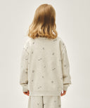 KIDS ALL OVER SWEATSHIRTS IN OATMEAL image 3