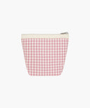 CLASSIC LOGO CHECK POUCH IN PINK image 3