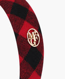 CIRCLE LOGO HAIR BAND IN RED image 3