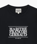 W CLASSIC LOGO TEE IN BLACK image 3