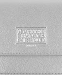 CLASSIC LOGO FLAP WALLET IN SILVER image 3