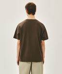 CLASSIC LOGO TEE IN BROWN image 3