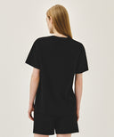 SMALL REGULAR LOGO TEE IN BLACK image 3