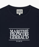 W CLASSIC LOGO TEE IN NAVY image 3