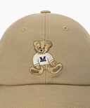 DOODLE BEAR CAP IN DARK BEIGE image 3