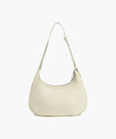 CLASSIC LOGO ROUND SHOULDER BAG IN LIGHT BEIGE image 3