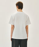 CLASSIC LOGO TEE IN WHITE image 3
