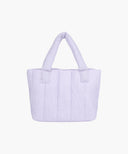 CLASSIC LOGO SEERSUCKER PADDING BAG IN PURPLE image 3