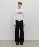 M HIGH STRAIGHT DENIM PANTS IN BLACK image 3