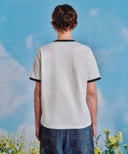 [MARITHE_DISNEY] MICKEY_FRENCH RINGER TEE IN WHITE image 3