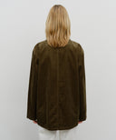 CORDUROY HUNTING JACKET IN KHAKI image 5