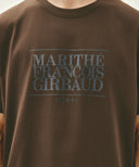 CLASSIC LOGO TEE IN BROWN image 4