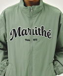 KIDS LETTERING LOGO WINDBREAKER IN KHAKI image 4