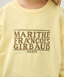 KIDS CLASSIC LOGO KNIT PULLOVER IN YELLOW image 4