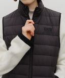 CLASSIC LOGO LIGHT DOWN VEST IN BLACK image 4