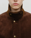 CORDUROY HUNTING JACKET IN BROWN image 4