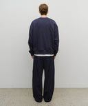 REGULAR LOGO SWEAT PANTS IN NAVY