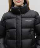 W BASIC CROP DOWN JACKET IN BLACK image 4