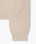 CIRCLE LOGO SHAWL MUFFLER IN BEIGE image 4