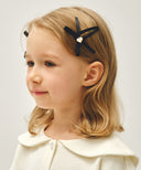 KIDS W RIBBON HAIR PIN 2PACK IN BLACK image 4