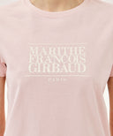 W CLASSIC LOGO TEE IN LIGHT PINK image 4
