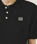 COOL TOUCH COLLAR HALF KNIT IN BLACK image 4